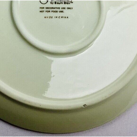 Tea Set Holly Christmas Design MINIATURE Vintage Formalities by Baum Bros - Picture 10 of 10